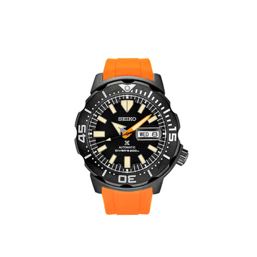 (MX1A) Rubber Strap for Seiko Prospex New Monster (Curved-Ends)